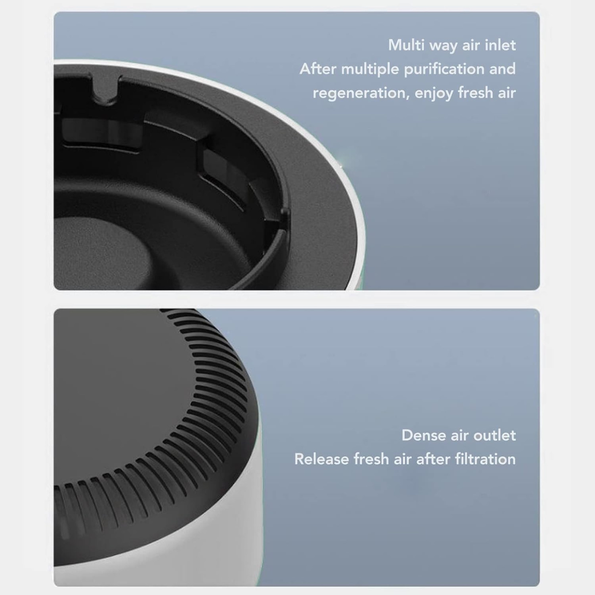 Cenicero Inteligente Auto Extinguible 2 En 1 con Filtro